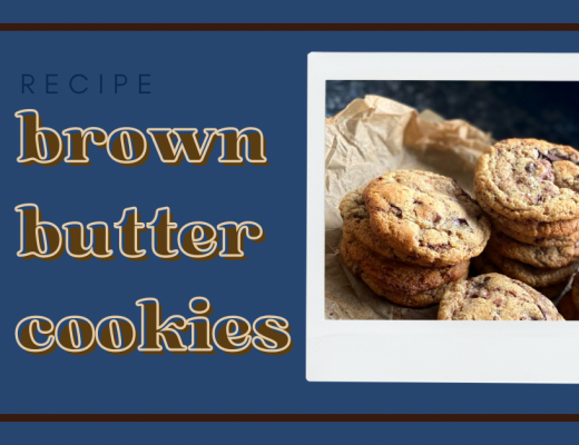 Back, and better than ever! Brown butter cookies